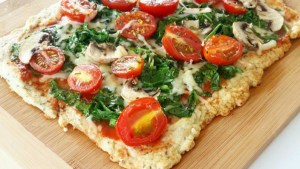 Pizza sin harina, aunque usted no lo crea