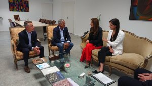 Vidal y Quiroga conversaron sobre el narcotráfico