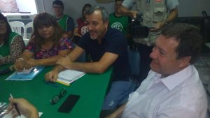 Weretilneck en Roca: está reunido con estatales por el pase a planta