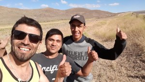Rescataron a un caballo cuando viajaban rumbo a la Línea Sur