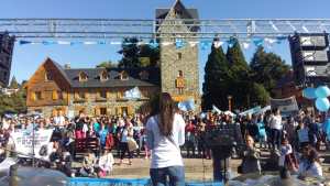 Manifestación contra el aborto en Bariloche