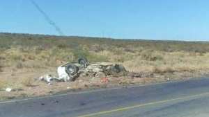 Dos personas muertas por un choque en el Chocón
