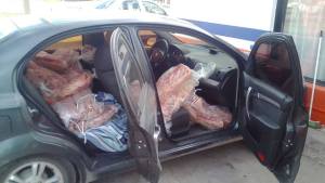 Decomisaron 300 kilos de carne en Río Colorado
