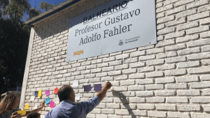 Le pusieron nombre al balneario Río Grande de Neuquén