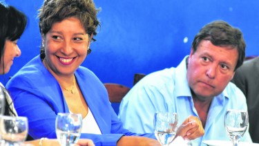 La intención de Carreras de repetir mandato la separaría de Weretilneck y corroe la gestión actual.  Foto archivo cesar Izza