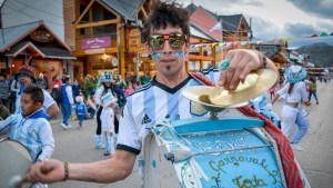 San Martín bailó al ritmo del carnaval