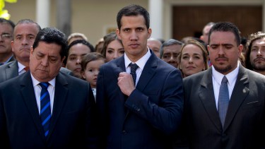 Guaidó destacó la posición de la Argentina ante el conflicto en Venezuela