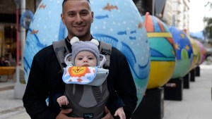 El centro de Bariloche se transformó en un colorido paseo