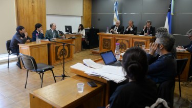 Estaba todo dispuesto para iniciar el juicio, pero a último momento se suspendió. (Alfredo Leiva)