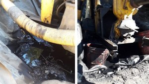 Derrame en el Limay: Parques multó a la empresa que hace la ruta 23