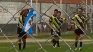 Sin sanción para el jugador que portó la bandera con la imagen de Malvinas