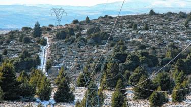 La línea que abastece Bariloche (Archivo)