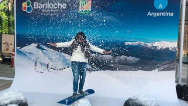 Bariloche se muestra en Brasil con el plan de nieve