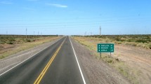 Imagen de Cortes en la Ruta 22 entre Zapala y Arroyito