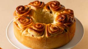 Mate, café o chocolate con torta 80 golpes, ¿querés?