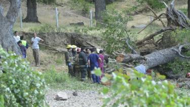 La tragedia en el camping Lolen de San Martín de los Andes ocurrió el 1 de enero de 2016. Foto: archivo