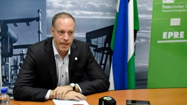 El secretario de Energía Sebastián Caldiero 