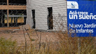 De los 30 jardines prometidos por Nación, Provincia se comprometió a finalizar la construcción de 11. (Archivo Florencia Salto).-