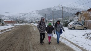 Bariloche se cubrió de nieve