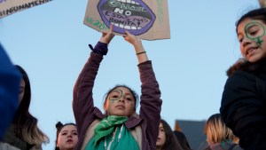 La «marea verde» copó otra vez las calles de Bariloche