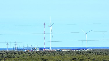 Así funciona el primer parque eólico de Río Negro