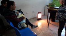 Imagen de Calefaccionan parte del hospital de Roca con caloventores