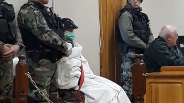 Mariano Cordi estuvo el 7 de marzo pasado en Tribunales cuando fue imputado por el femicidio de Valeria Coppa. (Foto: Alfredo Leiva)