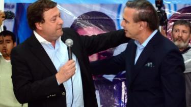 Pichetto y Weretilneck juntos en un acto. Archivo