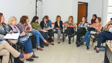 la reunión del Consejo Provincial de la Niñez Foto: Gentileza