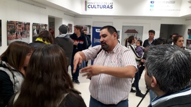 La inauguración de la muestra "India - Nepal" Foto: Gentileza