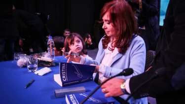 La expresidenta presentó libro en Rosario la semana pasada. Foto: gentileza