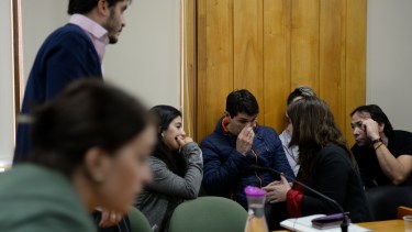 Audiencia de Formulación de Cargos por la causa de las licencias Truchas. Foto: Alfredo Leiva
