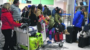 Comenzó el aluvión de turistas brasileños en Bariloche