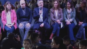 Macri junto a Vidal: «Esto no es sarasa, es verdad», dijo al defender su gestión