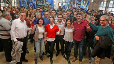 El acto se realizó en el SUM de la Epet 7 Foto: Juan Thomes