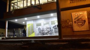 Nuevamente se registraron incidentes en la sede de la UNRN de Roca