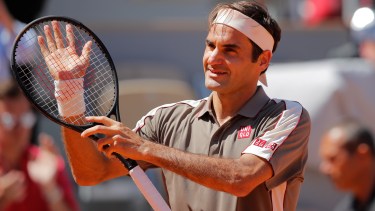 Federer impecable eliminó a Mayer de Roland Garros