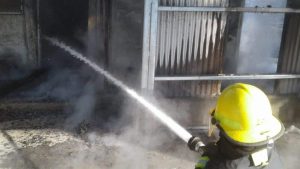 Incendio en el paso Icalma obligó a cerrar la circulación hacia Chile