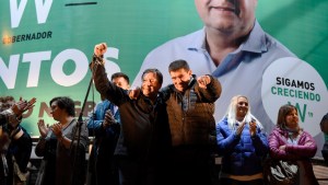 Weretilneck cerró campaña en Cipolletti, acompañando a Claudio Di Tella