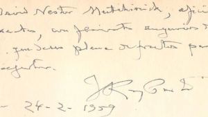 En memoria de Julio Rey Pastor, pionero agrícola en Godoy