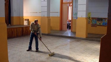 Para ATE, la protesta de porteros se genera por reclamos salariales y laborales. (Foto: Archivo / Marcelo Ochoa)