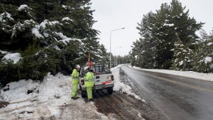 Temporal en Bariloche: 1700 usuarios siguen sin luz