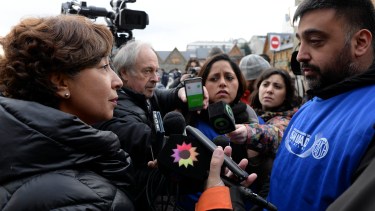 El delegado de ATSA en el sanatorio del Sol pidió a la gobernadora electa Arabela Carreras una reunión.  (Foto: Alfredo Leiva)