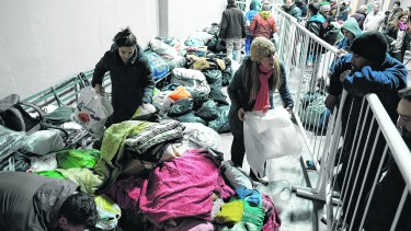 Recolectan abrigo para las familias que lo necesiten en Roca. Foto ilustrativa
