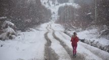 Imagen de La nieve en San Martín de los Andes se vive así