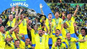 Brasil superó 3-1 en la final a Perú y se consagró campeón de la Copa América. Mirá los goles