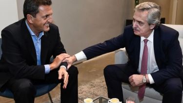 El presidente de la Cámara de Diputados expresó su apoyo luego del anuncio de Alberto Fernández. (Foto Archivo).-
