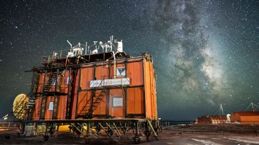 Jorgelina Alvarez. ¨Paisaje astronómico. Base Marambio