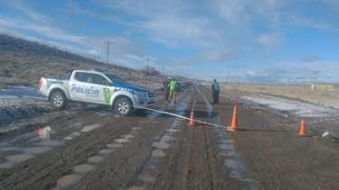 Esta tarde habilitaron el tránsito por la ruta 23. Foto: gentileza