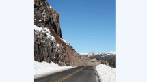 Imagen de Geólogos analizarán la zona del alud en la Ruta 40 porque sigue inestable